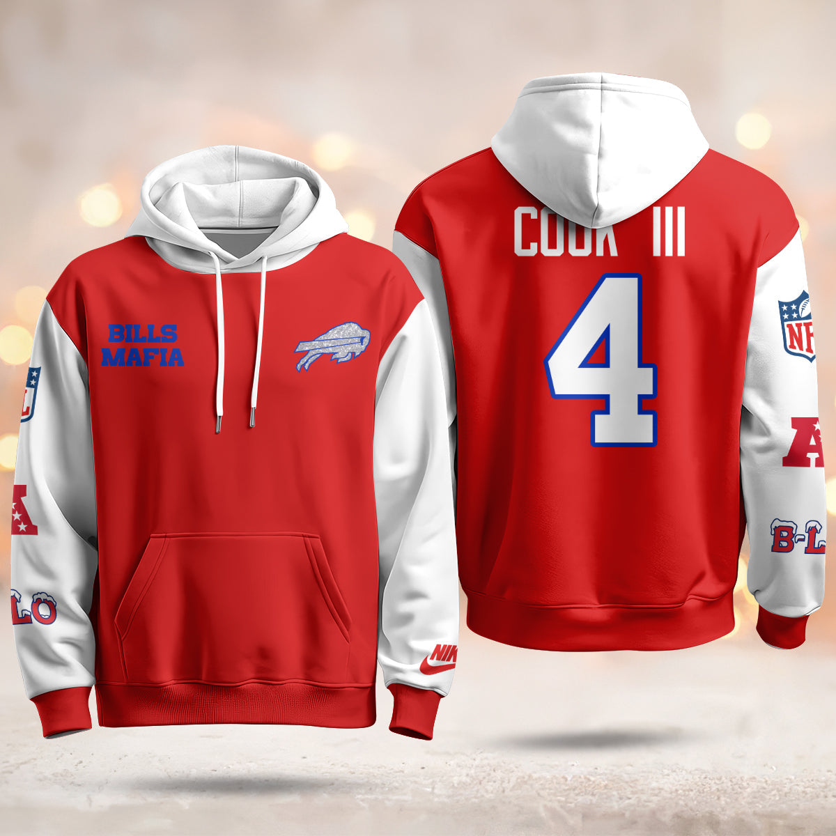 BUF 2025 Rivalries Hoodie - Printed