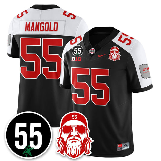 OSU Vapor Limited Jersey - Nick Mangold Patch - All Stitched