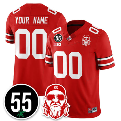 Custom OSU Vapor Limited Jersey - Nick Mangold Patch - All Stitched