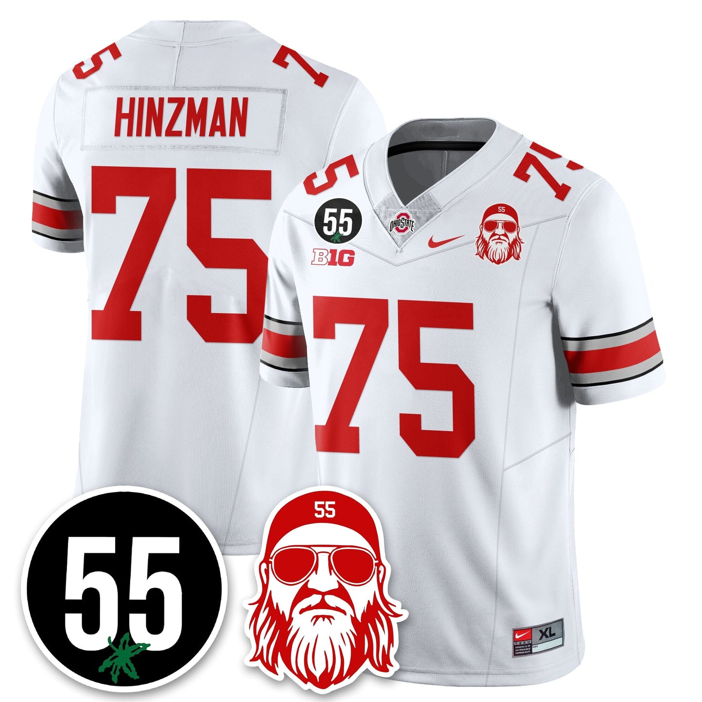 OSU Vapor Limited Jersey - Nick Mangold Patch - All Stitched