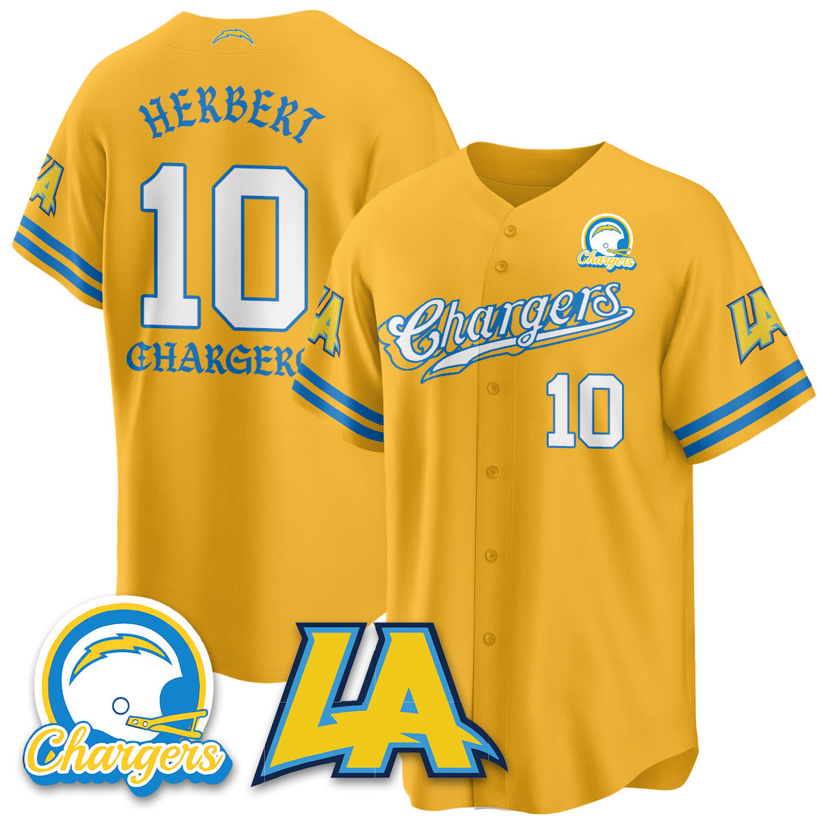 LVG Born x Raised Baseball Jersey - All Stitched