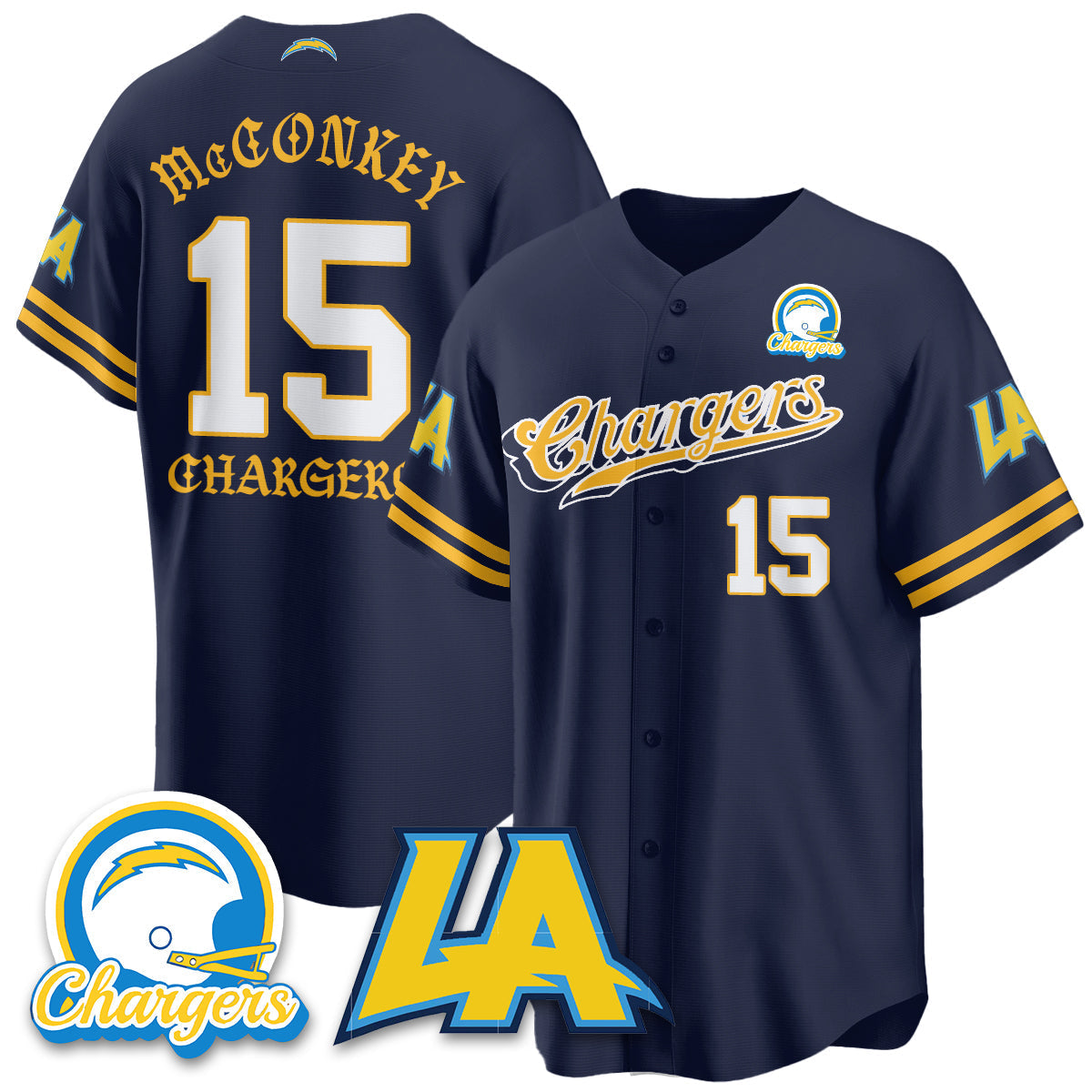 LVG Born x Raised Baseball Jersey - All Stitched