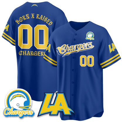 LVG Born x Raised Baseball Jersey - All Stitched