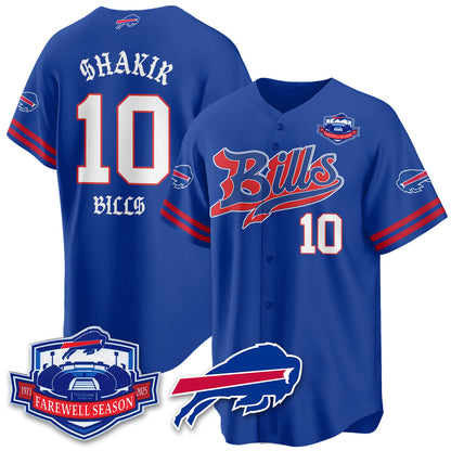 BUF Born x Raised Baseball Jersey - All Stitched