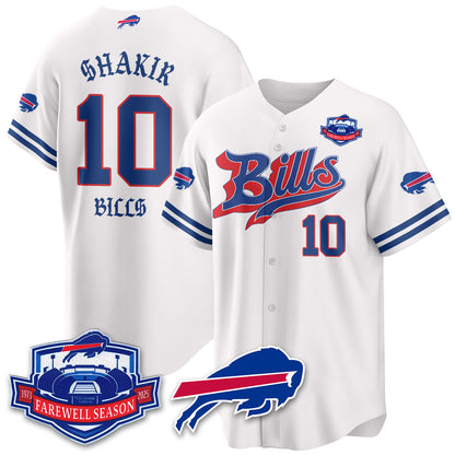 BUF Born x Raised Baseball Jersey - All Stitched