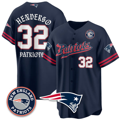 NE Born x Raised Baseball Jersey - All Stitched