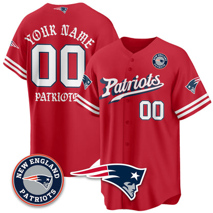 Custom NE Born x Raised Baseball Jersey - All Stitched