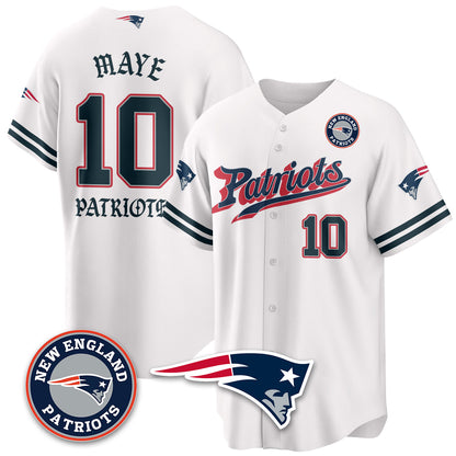 NE Born x Raised Baseball Jersey - All Stitched