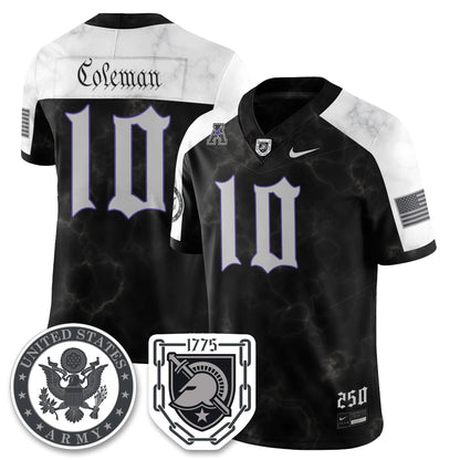 Army Black Knights Vapor Limited Jersey - 250 Years of Service and Sacrifice - All Stitched