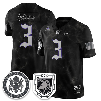 Army Black Knights Vapor Limited Jersey - 250 Years of Service and Sacrifice - All Stitched
