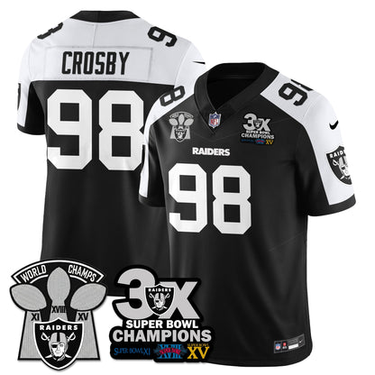 LVR 3-Time Champions Patch Vapor Limited Jersey - All Stitched