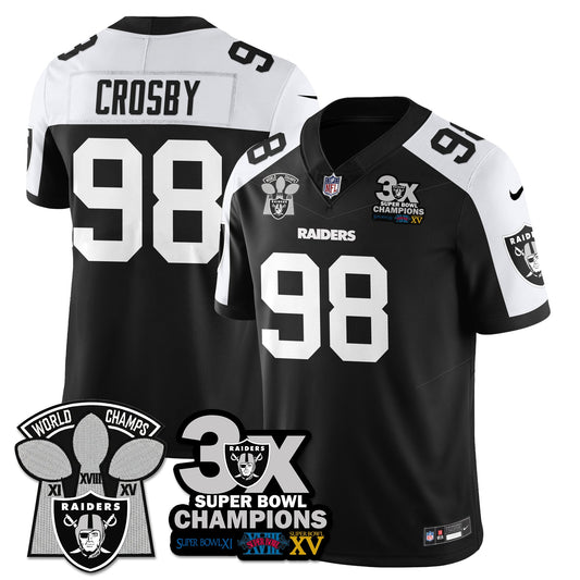 LVR 3-Time Champions Patch Vapor Limited Jersey - All Stitched