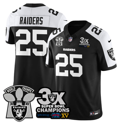 LVR 3-Time Champions Patch Vapor Limited Jersey - All Stitched