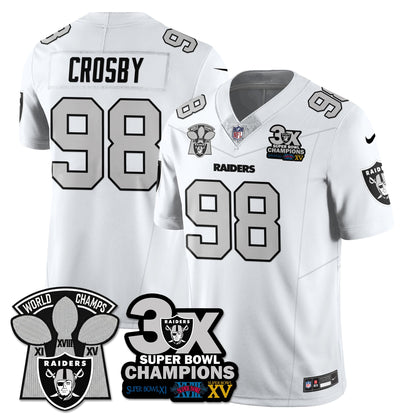 LVR 3-Time Champions Patch Vapor Limited Jersey - All Stitched