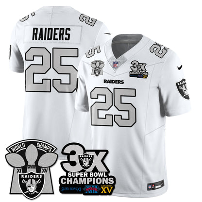 LVR 3-Time Champions Patch Vapor Limited Jersey - All Stitched