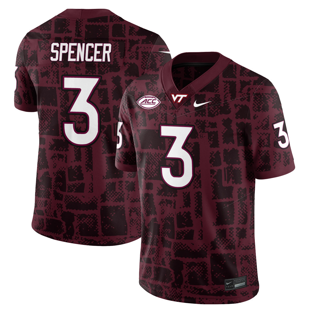 Virginia Tech Football Vapor Limited Jersey - All Stitched