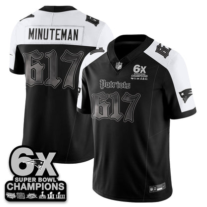 NE 'Dark Gothic' Vapor Limited Jersey - 6-Time Champions