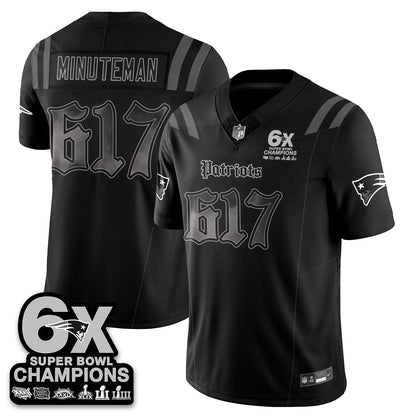 NE 'Dark Gothic' Vapor Limited Jersey - 6-Time Champions