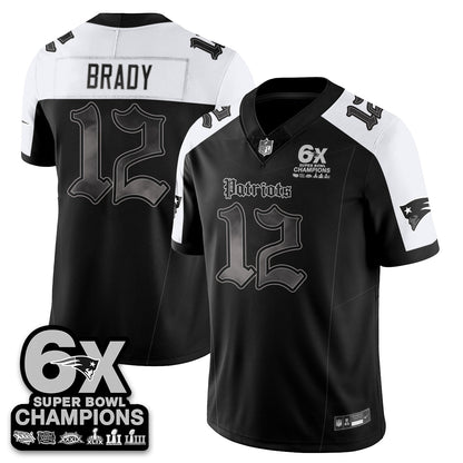 NE 'Dark Gothic' Vapor Limited Jersey - 6-Time Champions