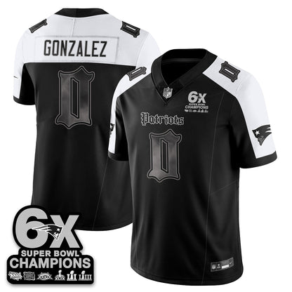 NE 'Dark Gothic' Vapor Limited Jersey - 6-Time Champions