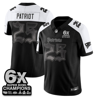 NE 'Dark Gothic' Vapor Limited Jersey - 6-Time Champions