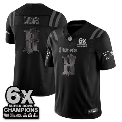 NE 'Dark Gothic' Vapor Limited Jersey - 6-Time Champions