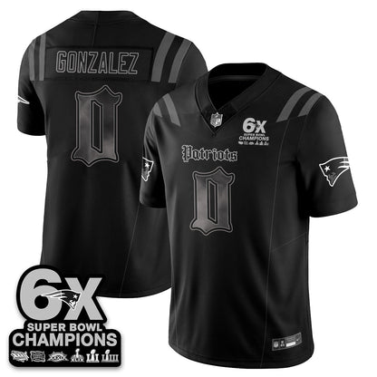 NE 'Dark Gothic' Vapor Limited Jersey - 6-Time Champions