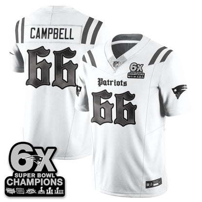 NE 'Dark Gothic' Vapor Limited Jersey - 6-Time Champions