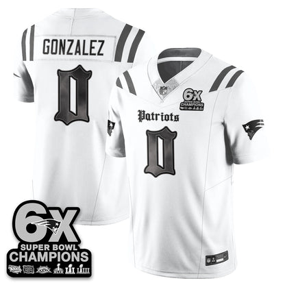 NE 'Dark Gothic' Vapor Limited Jersey - 6-Time Champions