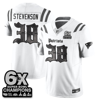 NE 'Dark Gothic' Vapor Limited Jersey - 6-Time Champions