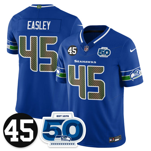 SEA Vapor Limited Jersey - Honor Kenny Easley