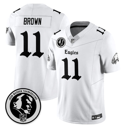 PHI Gothic Vapor Limited Jersey - John Madden Patch - All Stitched