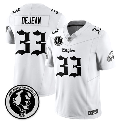 PHI Gothic Vapor Limited Jersey - John Madden Patch - All Stitched