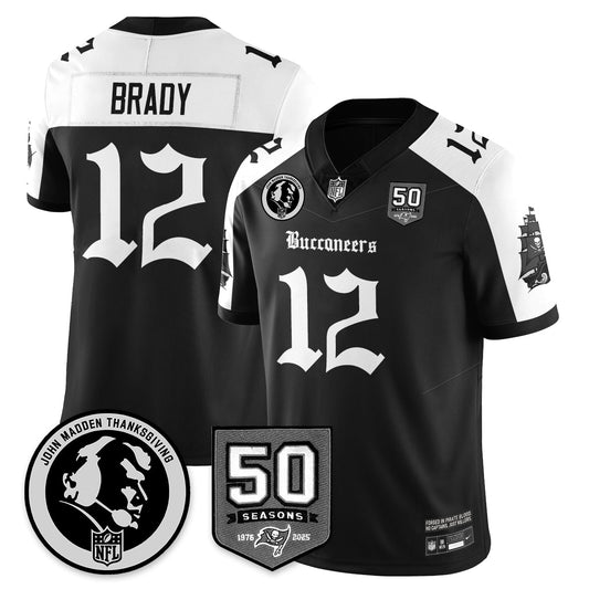 TB Gothic Vapor Limited Jersey - John Madden Patch