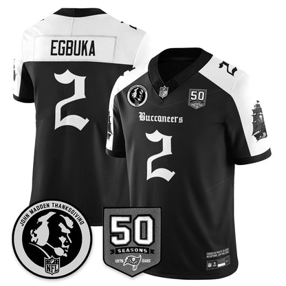 TB Gothic Vapor Limited Jersey - John Madden Patch