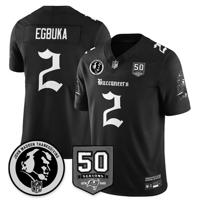 TB Gothic Vapor Limited Jersey - John Madden Patch