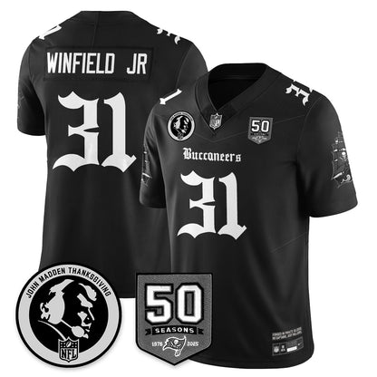 TB Gothic Vapor Limited Jersey - John Madden Patch