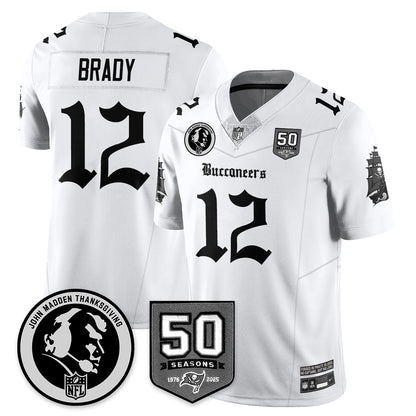 TB Gothic Vapor Limited Jersey - John Madden Patch