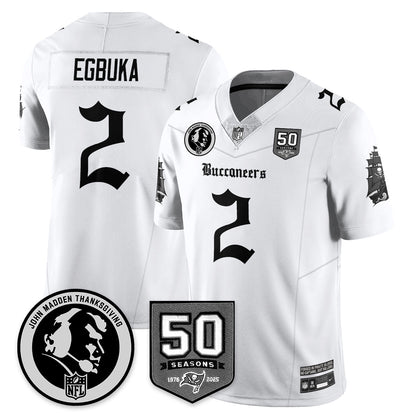 TB Gothic Vapor Limited Jersey - John Madden Patch