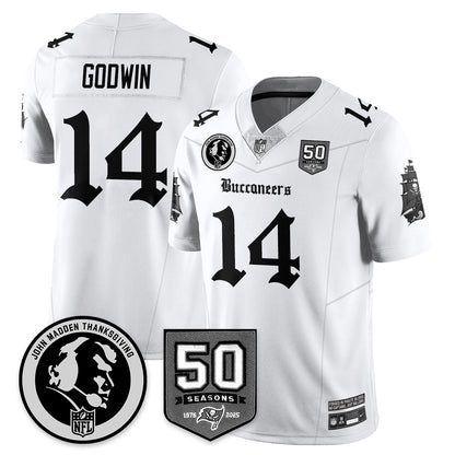 TB Gothic Vapor Limited Jersey - John Madden Patch