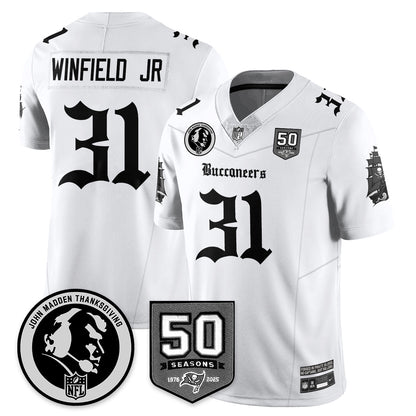 TB Gothic Vapor Limited Jersey - John Madden Patch