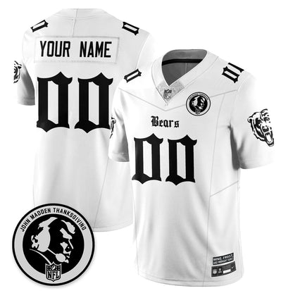 Custom CHI Gothic Vapor Limited Jersey - John Madden Patch