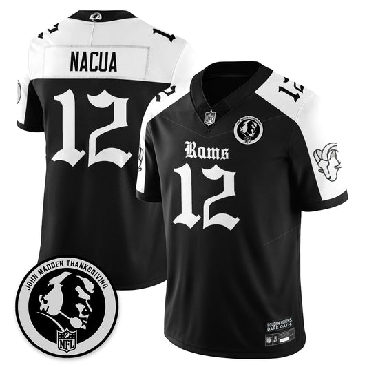 LAR Gothic Vapor Limited Jersey - John Madden Patch