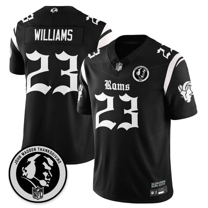 LAR Gothic Vapor Limited Jersey - John Madden Patch