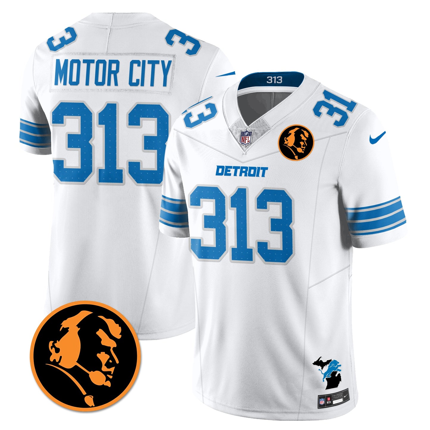 DET Vapor Limited Jersey - John Madden Patch
