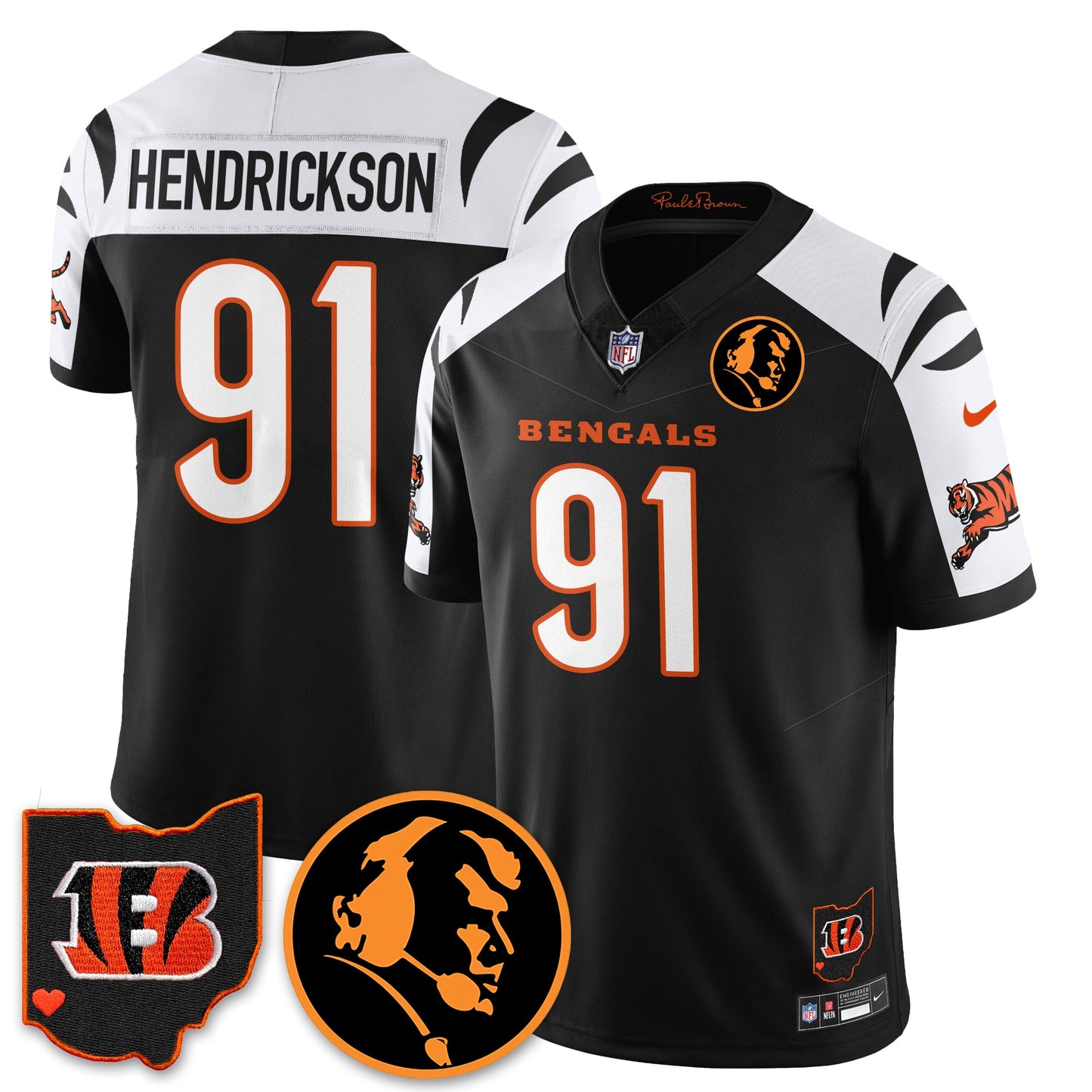 CIN Vapor Limited Jersey - John Madden Patch - All Stitched