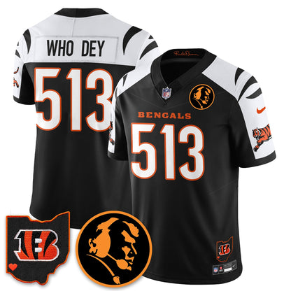 CIN Vapor Limited Jersey - John Madden Patch - All Stitched