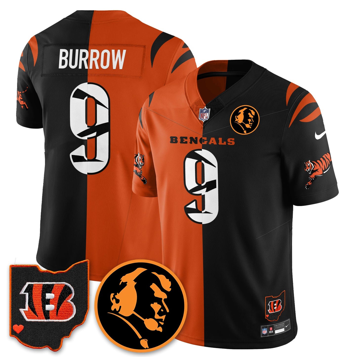 CIN Vapor Limited Jersey - John Madden Patch - All Stitched