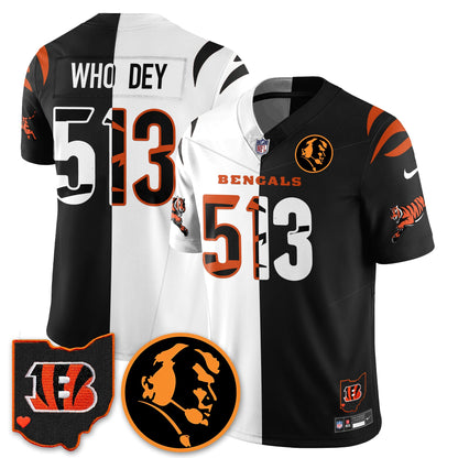 CIN Vapor Limited Jersey - John Madden Patch - All Stitched