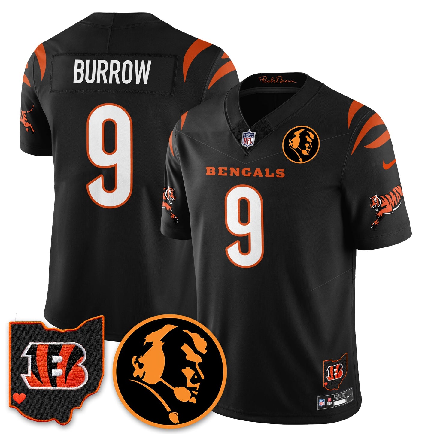 CIN Vapor Limited Jersey - John Madden Patch - All Stitched